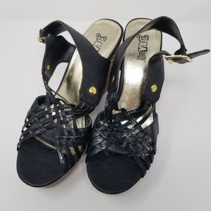 Brash Black Wedges